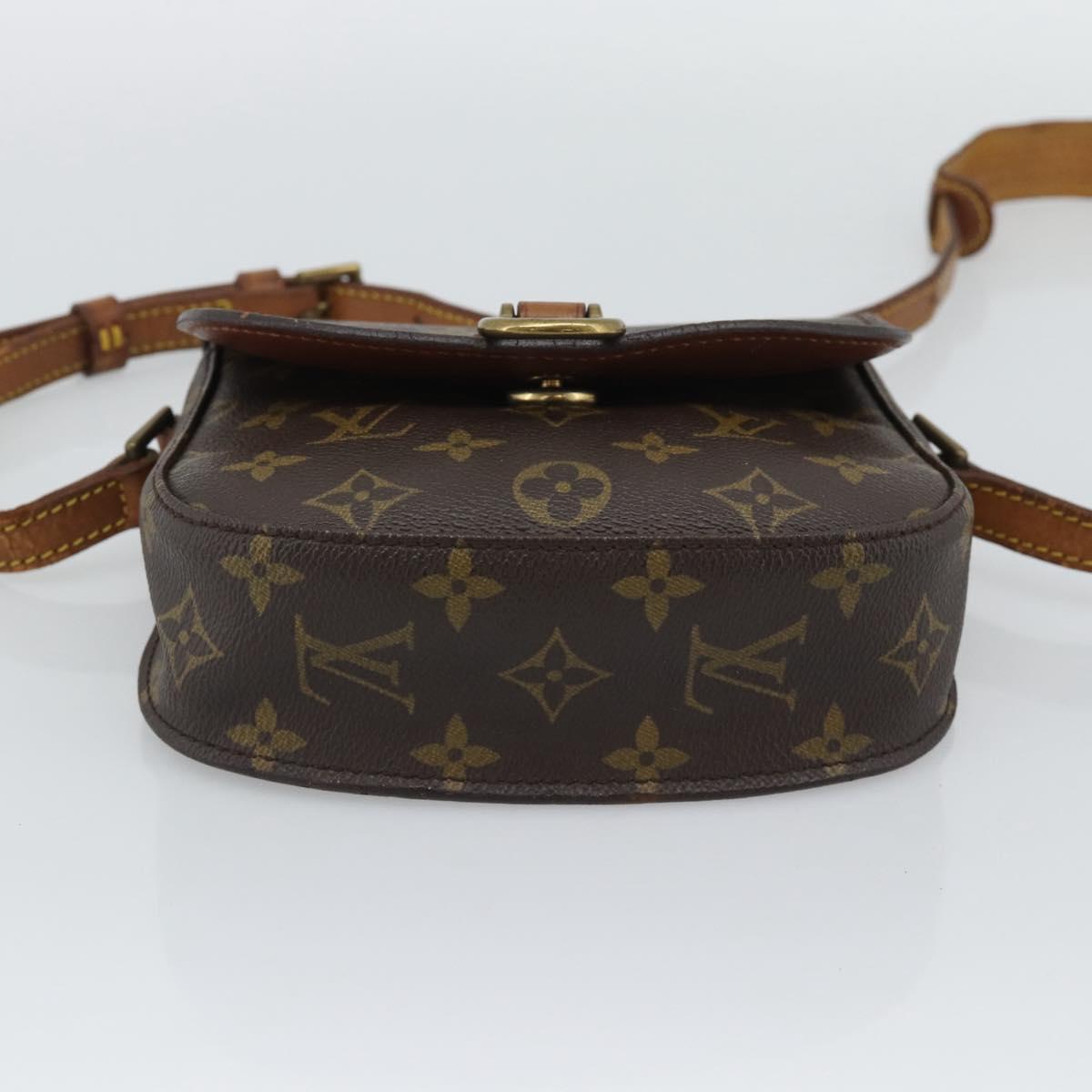 LOUIS VUITTON Monogram Saint Cloud PM Shoulder Bag M51244 LV Auth BA14644