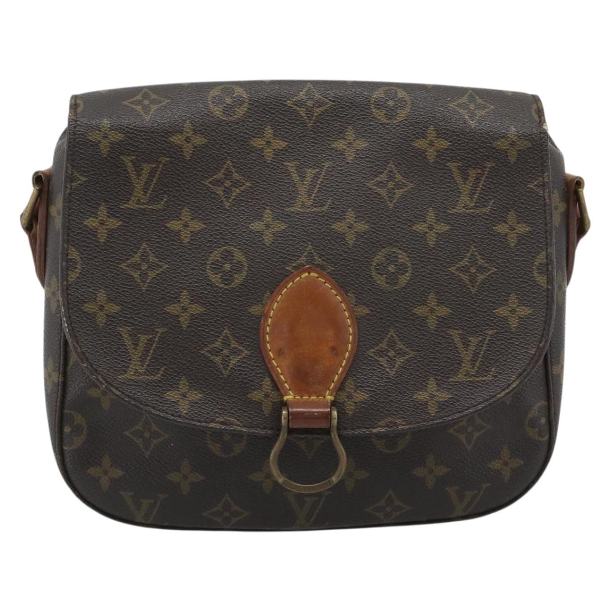 LOUIS VUITTON Monogram Saint Cloud GM Shoulder Bag M51242 LV Auth BA14645