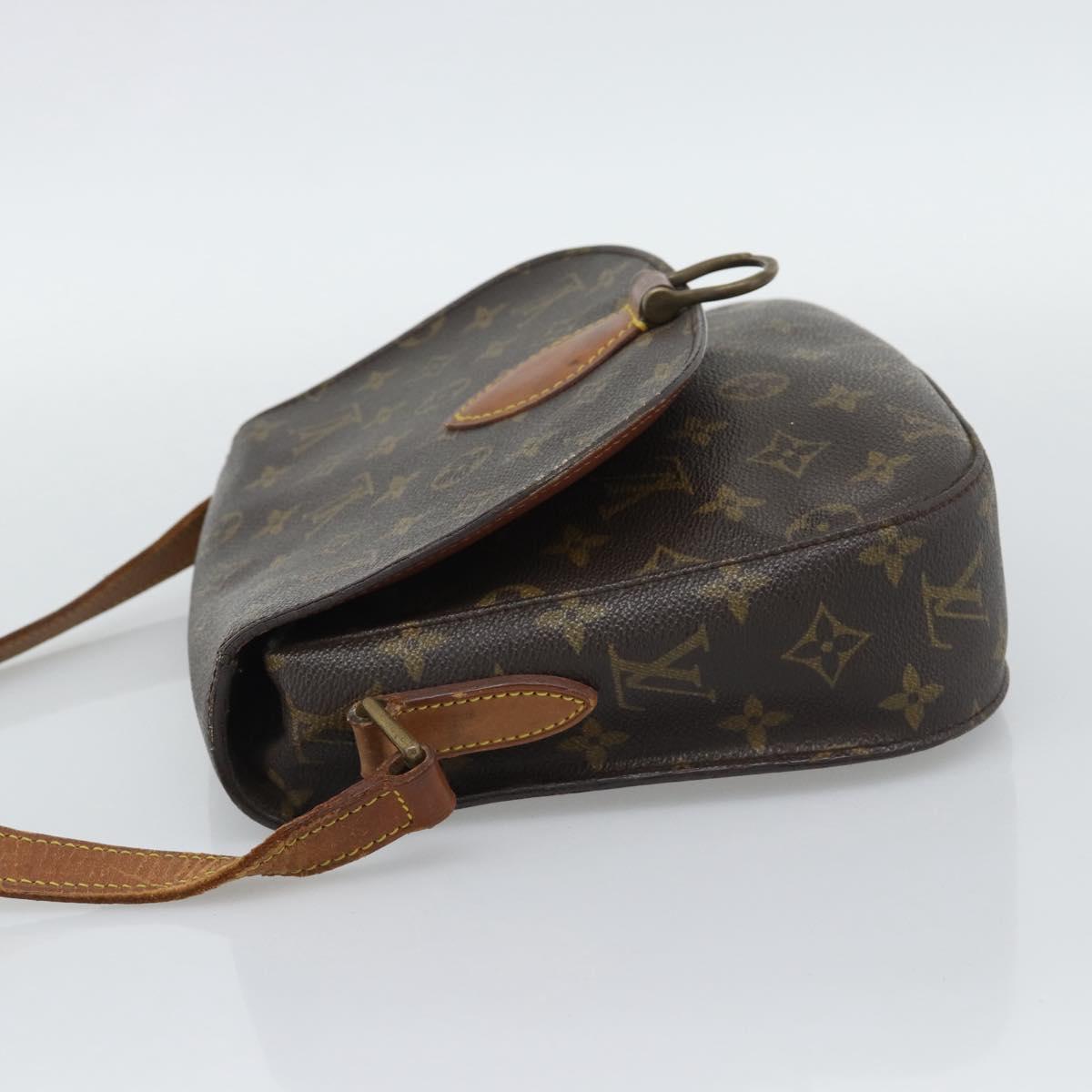 LOUIS VUITTON Monogram Saint Cloud GM Shoulder Bag M51242 LV Auth BA14645