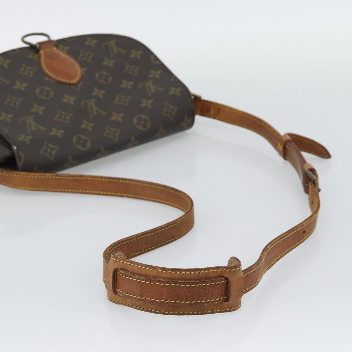 LOUIS VUITTON Monogram Saint Cloud GM Shoulder Bag M51242 LV Auth BA14645