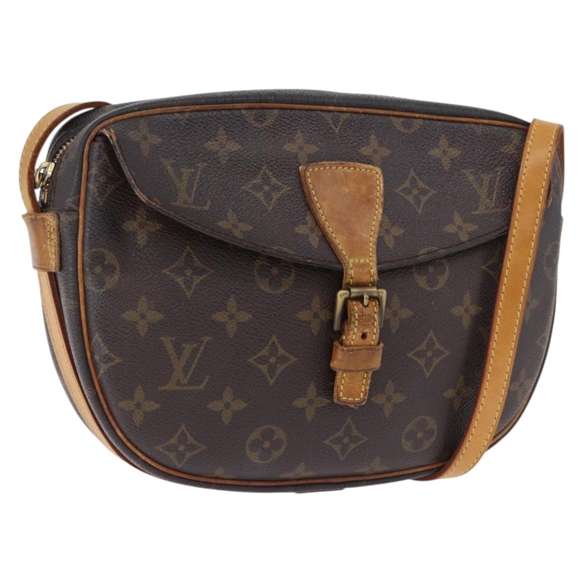 LOUIS VUITTON Monogram Jeune Fille MM Shoulder Bag M51226 LV Auth BA14648