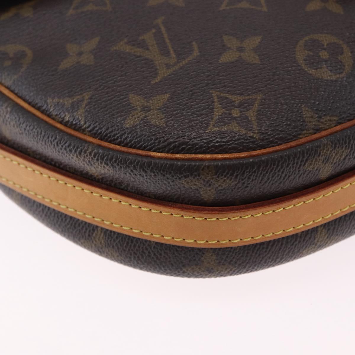 LOUIS VUITTON Monogram Jeune Fille MM Shoulder Bag M51226 LV Auth BA14648