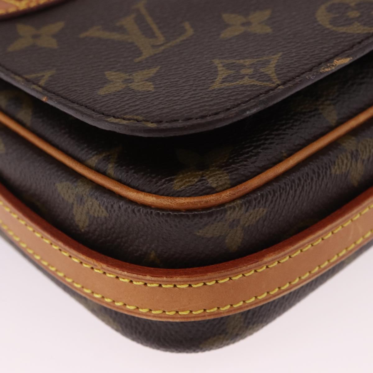 LOUIS VUITTON Monogram Saint Germain 24 Shoulder Bag M51210 LV Auth BA14649