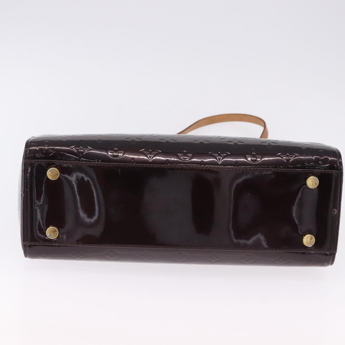 LOUIS VUITTON Monogram Vernis Blair MM Bag 2way Amarante M91619 LV Auth BA14656