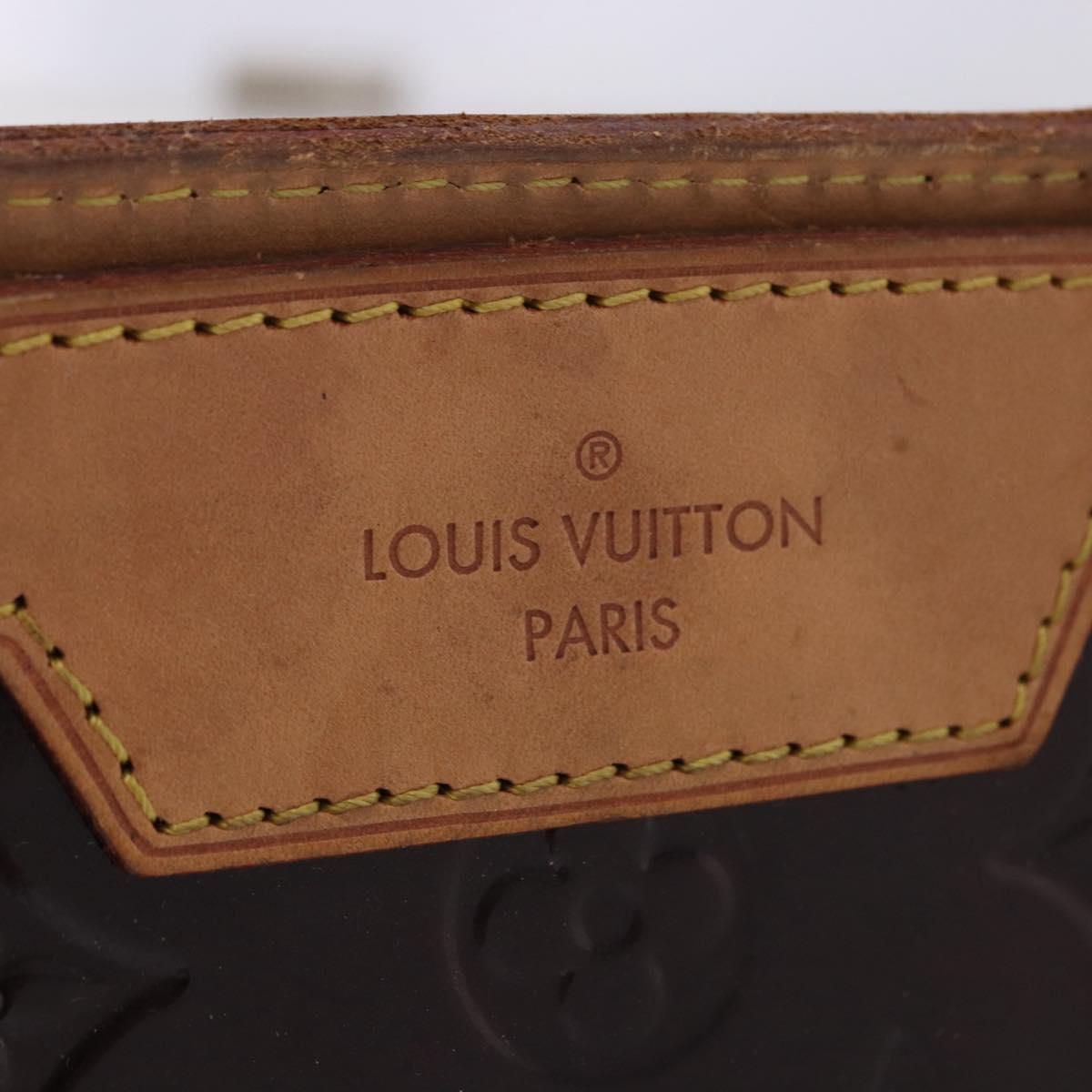 LOUIS VUITTON Monogram Vernis Blair MM Bag 2way Amarante M91619 LV Auth BA14656