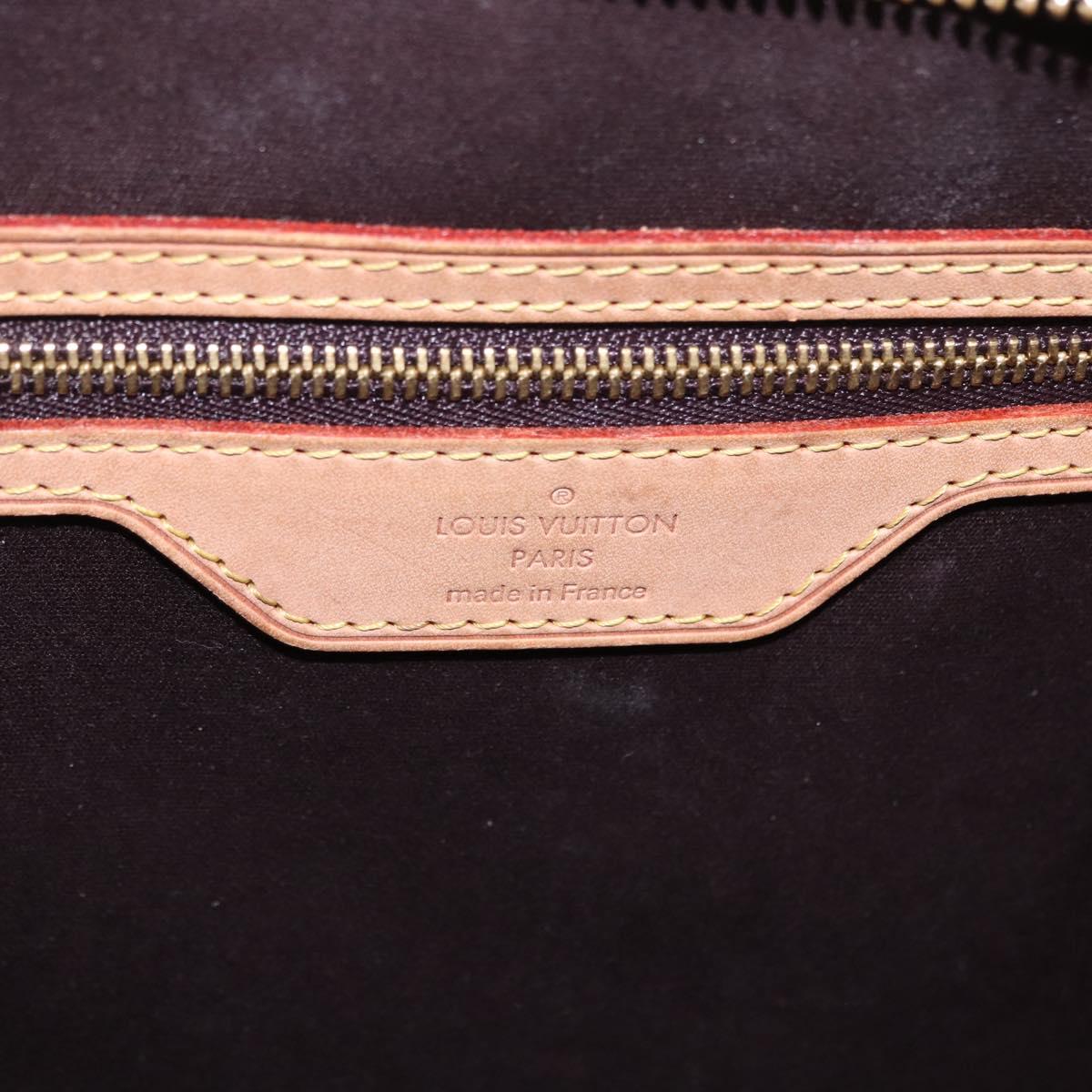 LOUIS VUITTON Monogram Vernis Blair MM Bag 2way Amarante M91619 LV Auth BA14656