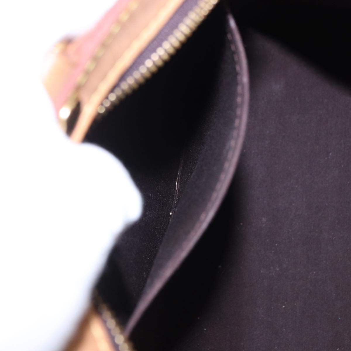 LOUIS VUITTON Monogram Vernis Blair MM Bag 2way Amarante M91619 LV Auth BA14656