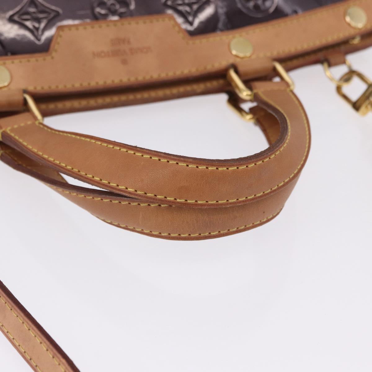 LOUIS VUITTON Monogram Vernis Blair MM Bag 2way Amarante M91619 LV Auth BA14656