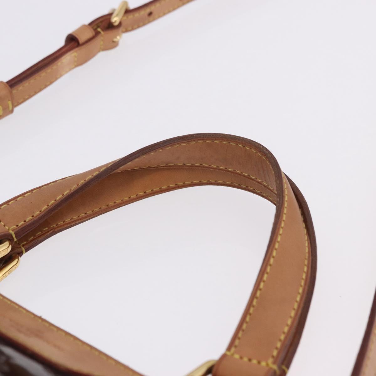 LOUIS VUITTON Monogram Vernis Blair MM Bag 2way Amarante M91619 LV Auth BA14656