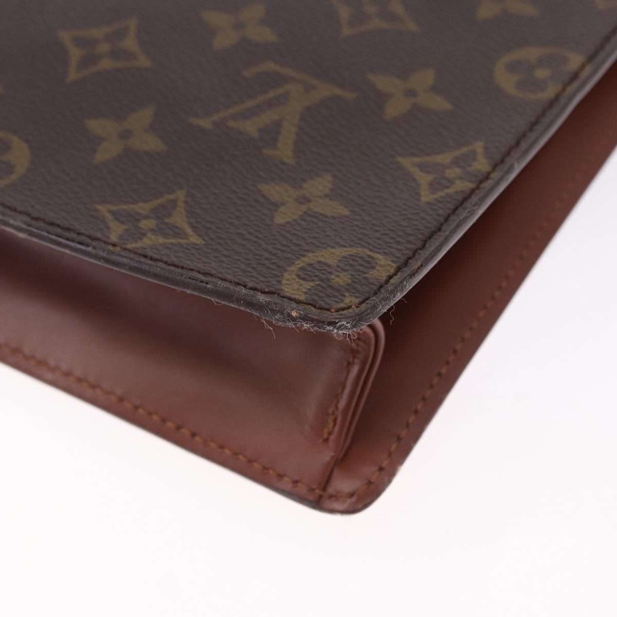 LOUIS VUITTON Monogram Monceau 26 Hand Bag 2way M51187 LV Auth BA14661