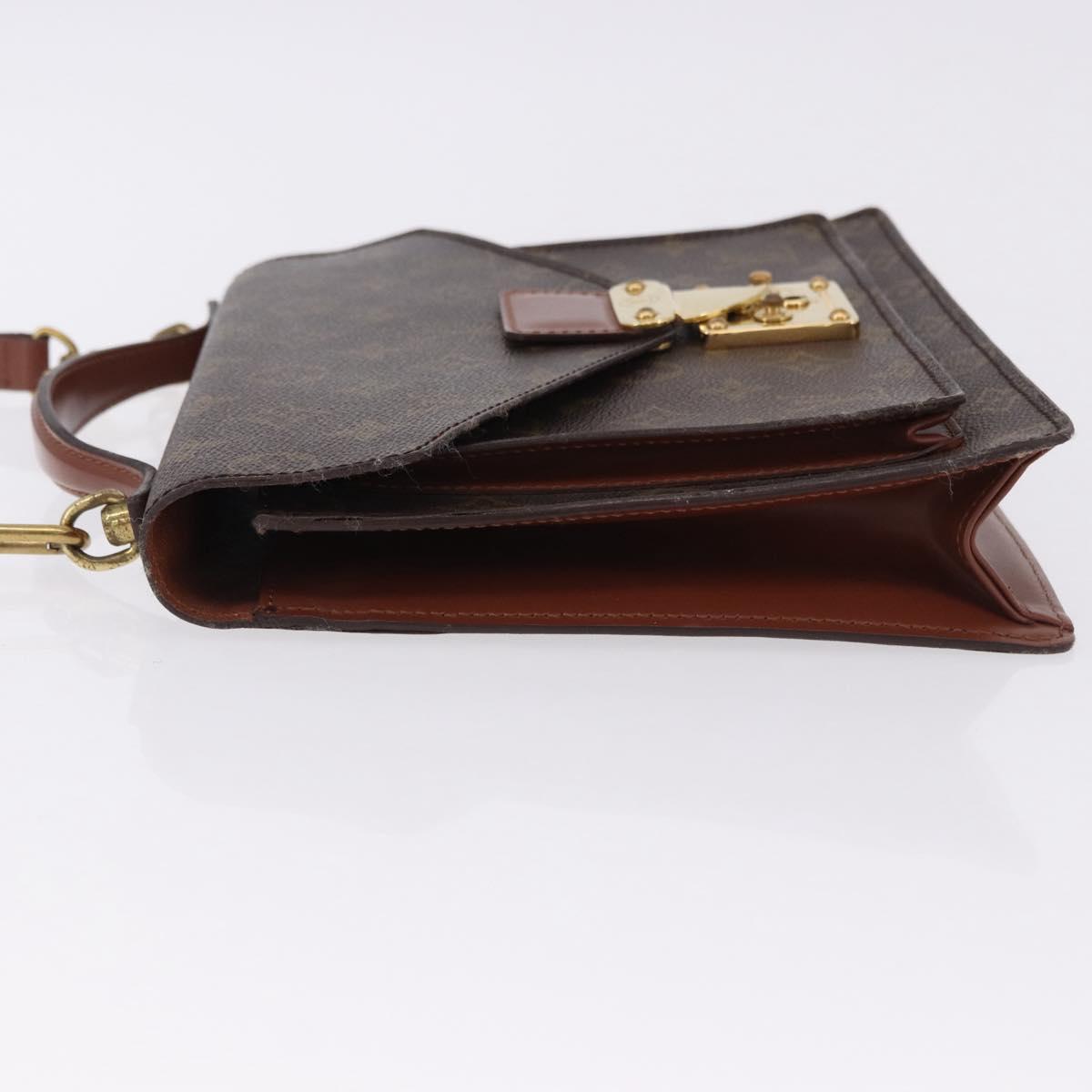 LOUIS VUITTON Monogram Monceau 26 Hand Bag 2way M51187 LV Auth BA14661