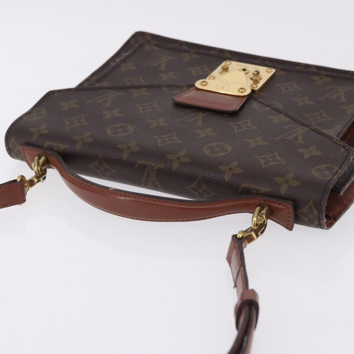 LOUIS VUITTON Monogram Monceau 26 Hand Bag 2way M51187 LV Auth BA14661