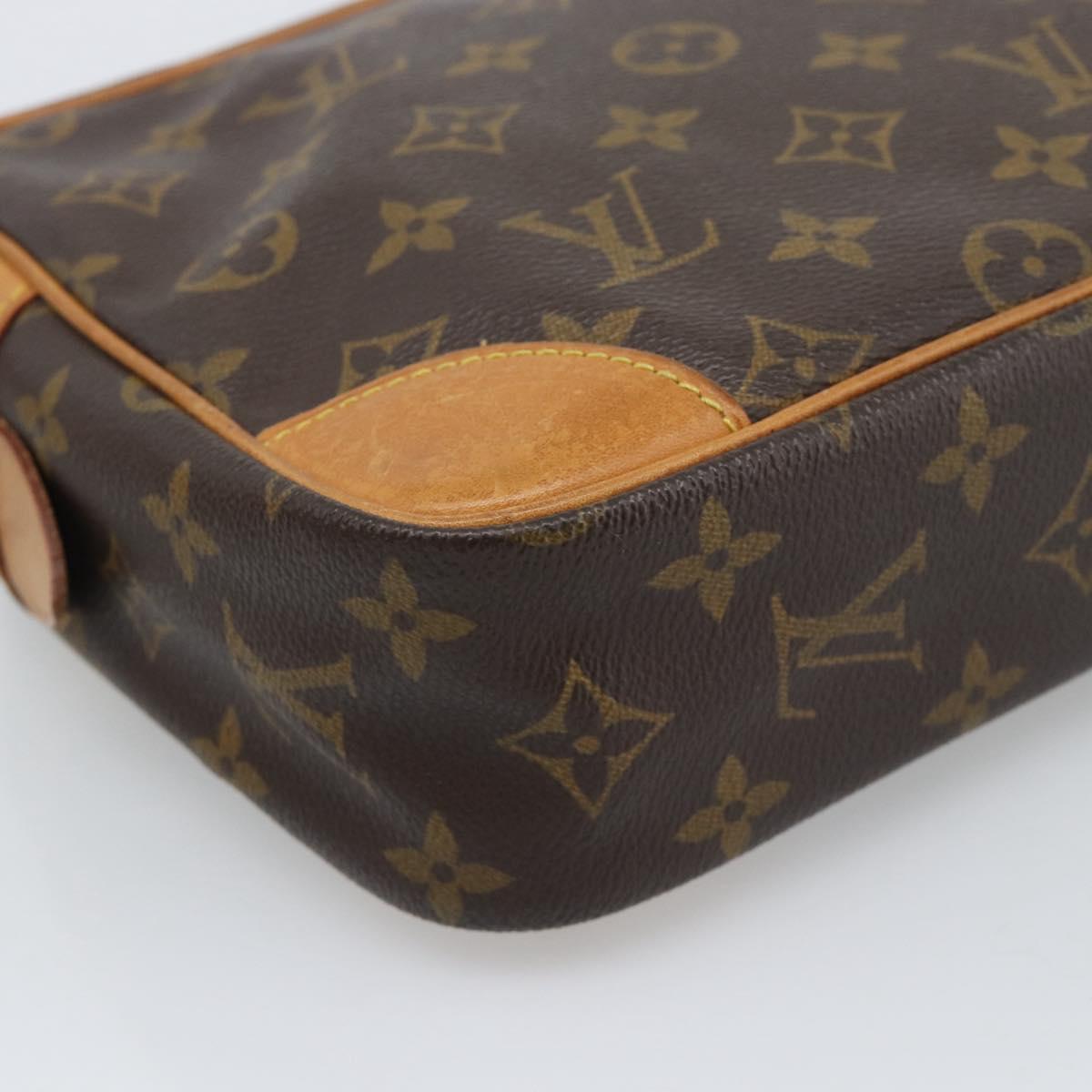 LOUIS VUITTON Monogram Compiegne 28 Clutch Bag M51845 LV Auth BA14662