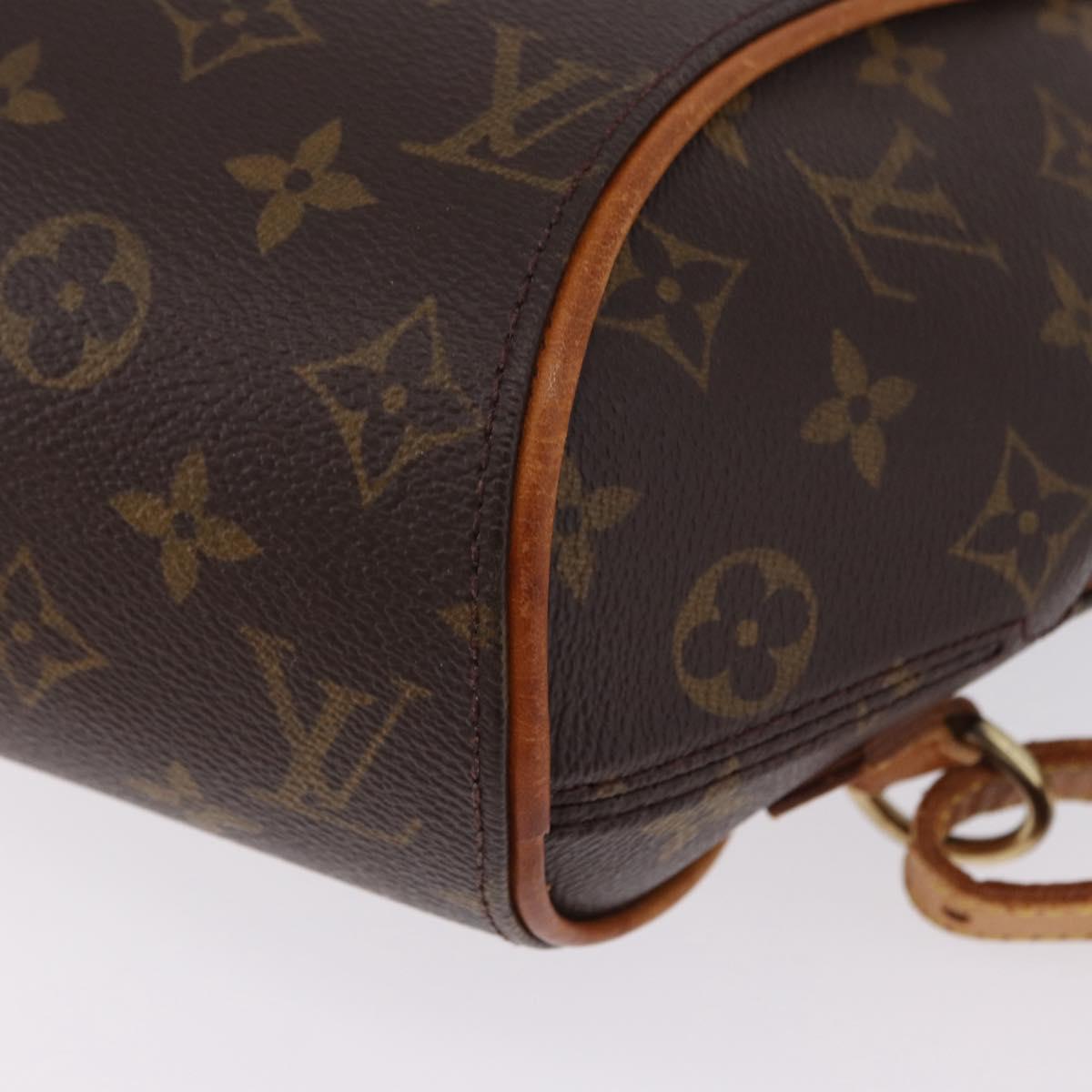 LOUIS VUITTON Monogram Ellipse Sac a Do Backpack M51125 LV Auth BA14664