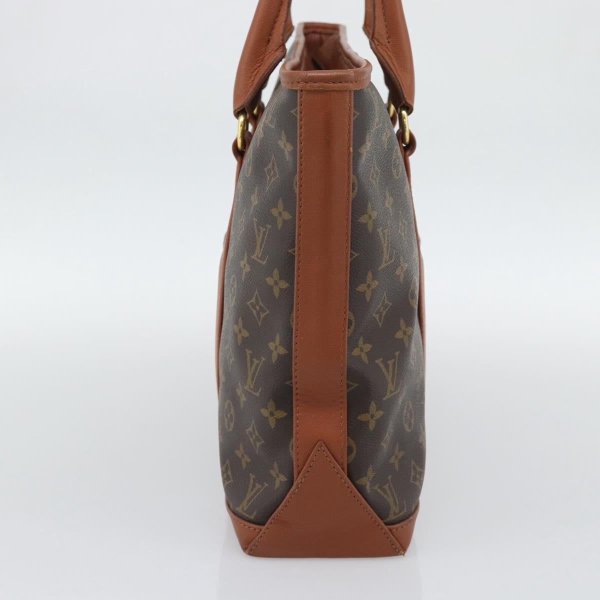 LOUIS VUITTON Monogram Sac Weekend PM Tote Bag M42425 LV Auth BA14670A