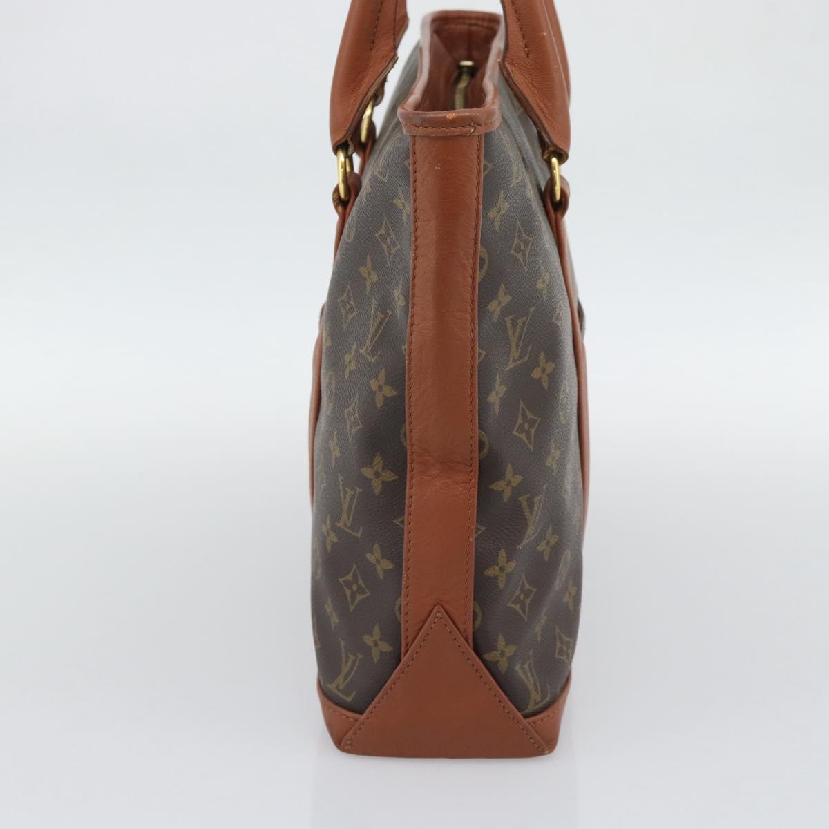 LOUIS VUITTON Monogram Sac Weekend PM Tote Bag M42425 LV Auth BA14670A