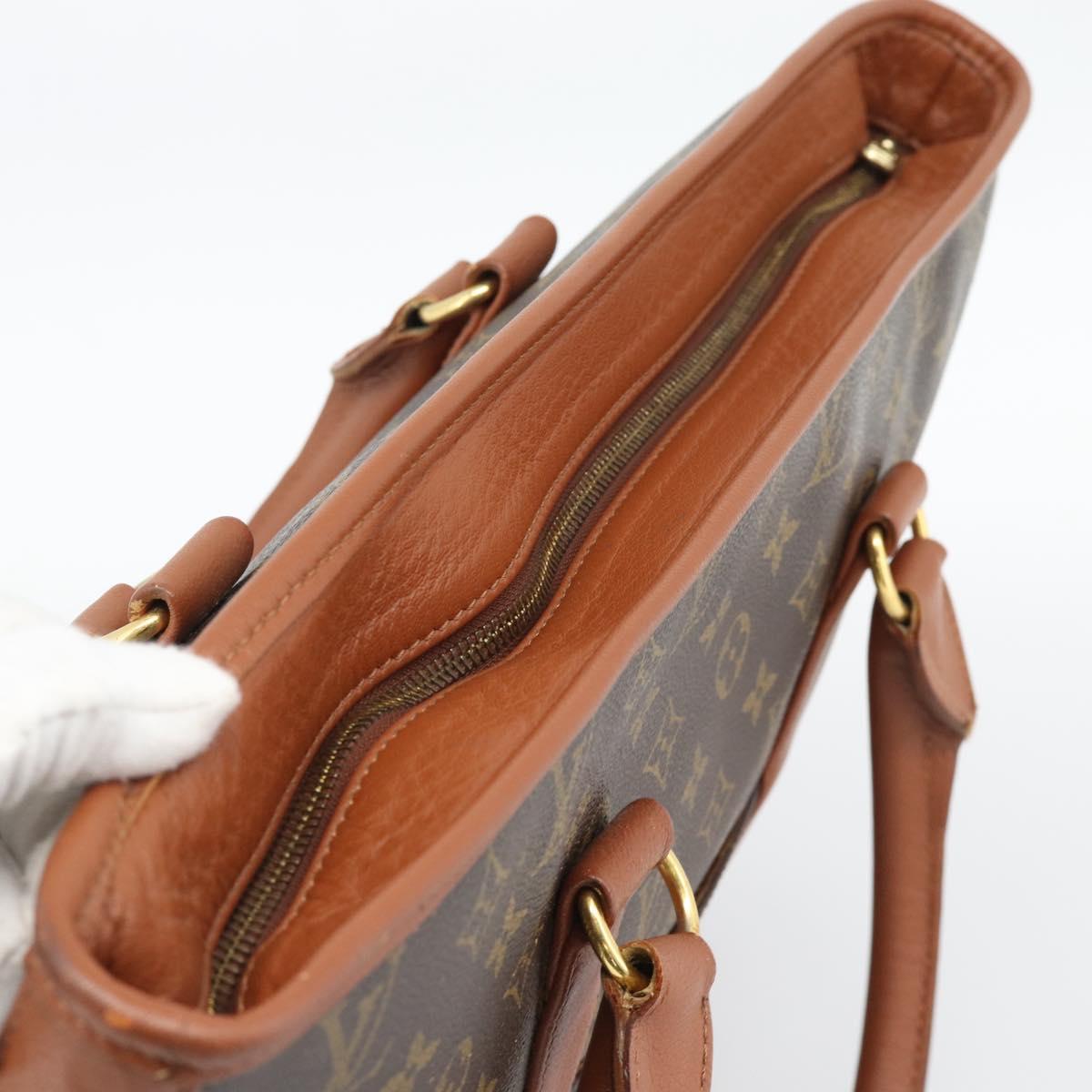 LOUIS VUITTON Monogram Sac Weekend PM Tote Bag M42425 LV Auth BA14670A