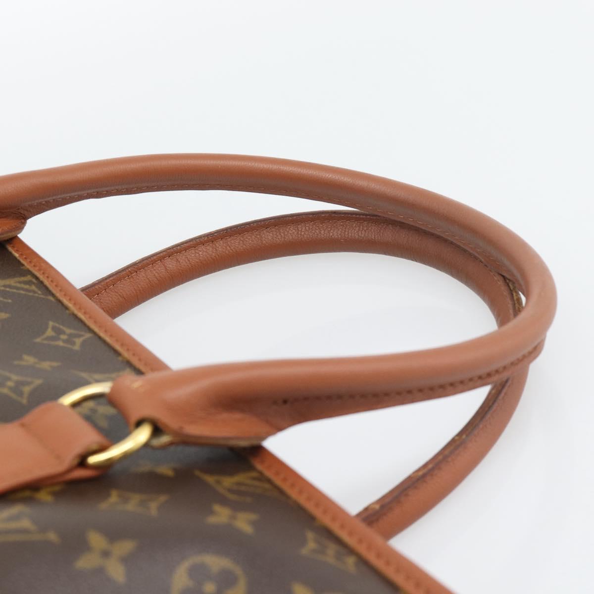 LOUIS VUITTON Monogram Sac Weekend PM Tote Bag M42425 LV Auth BA14670A