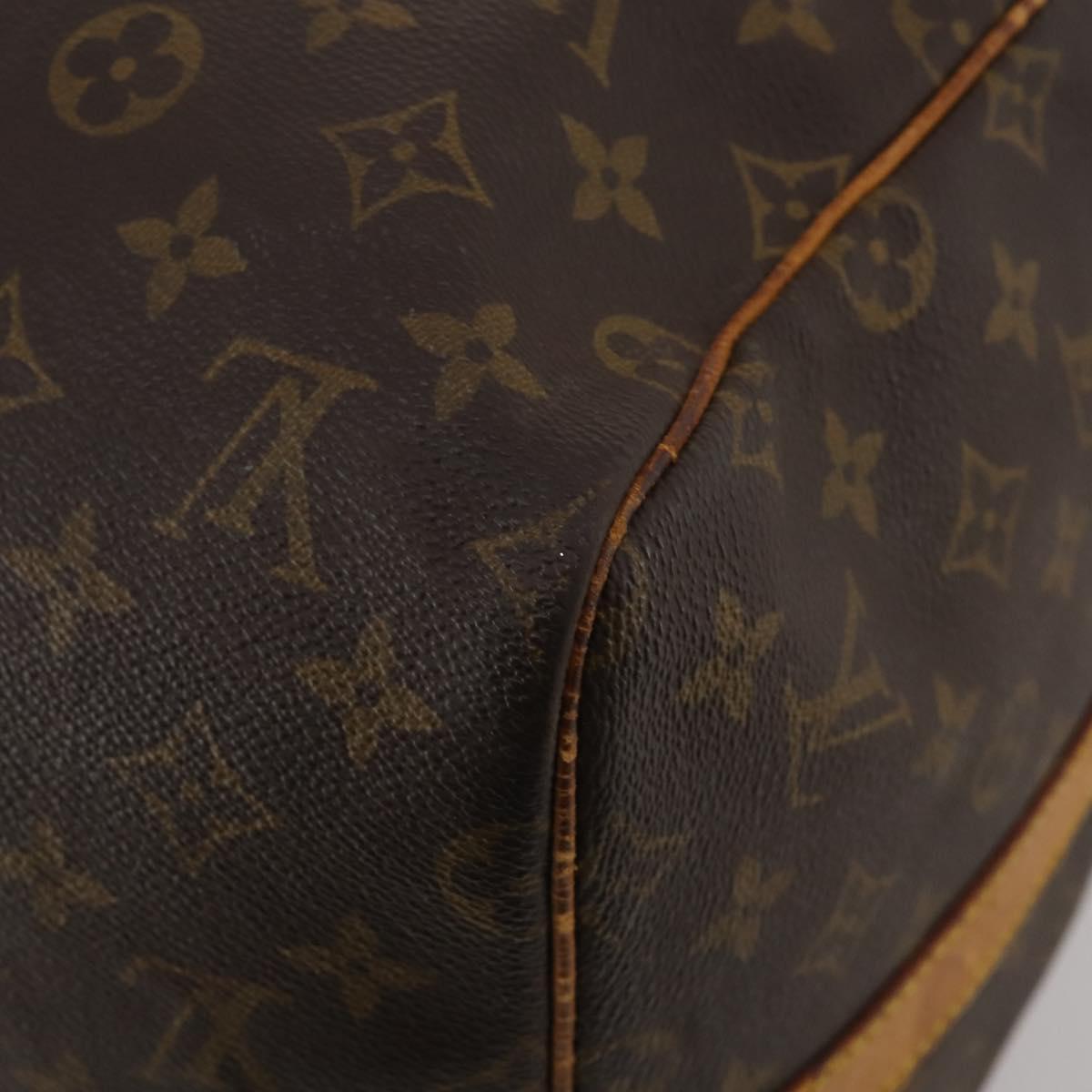 LOUIS VUITTON Monogram Keepall Bandouliere 55 Boston Bag M41414 LV Auth BA14672