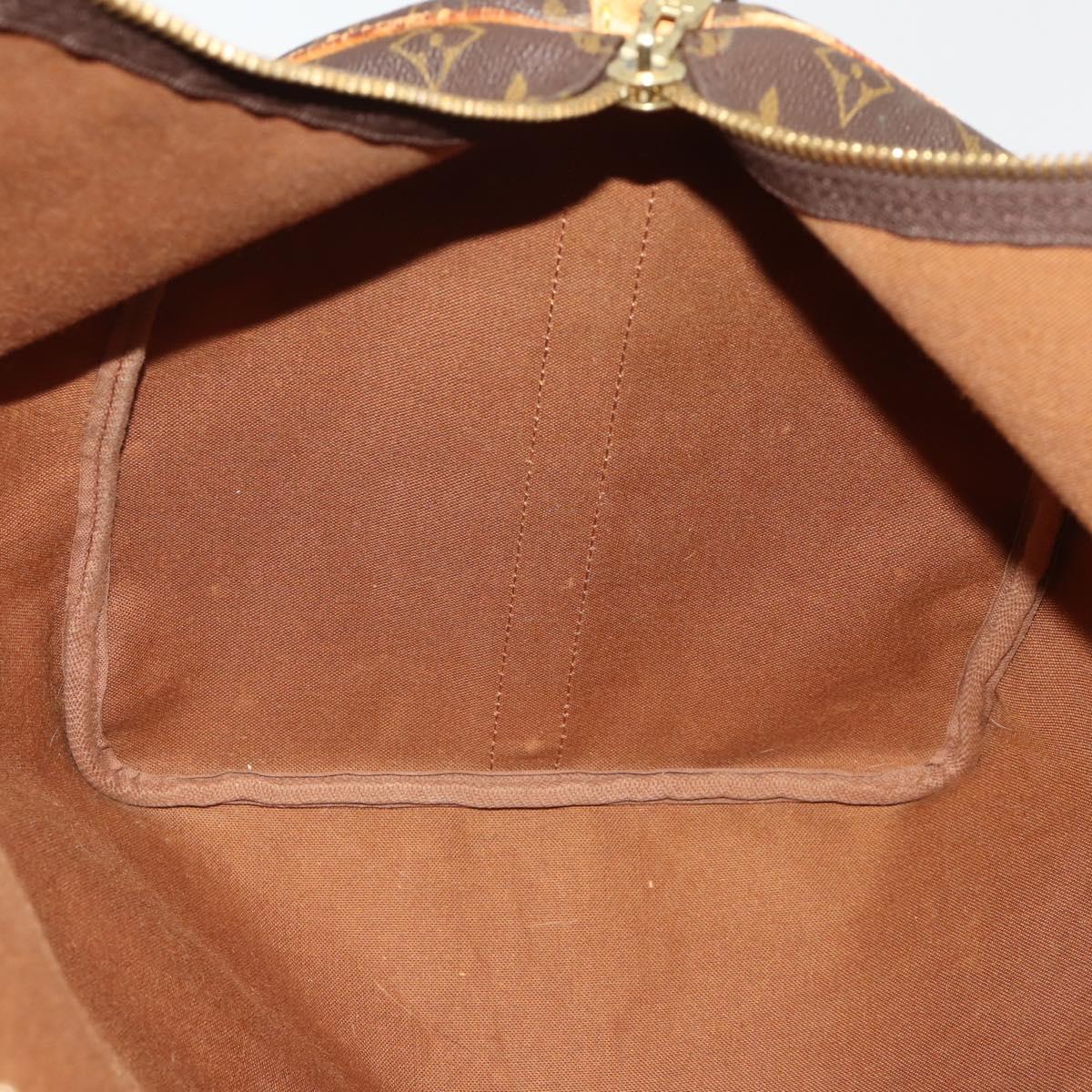 LOUIS VUITTON Monogram Keepall Bandouliere 55 Boston Bag M41414 LV Auth BA14672