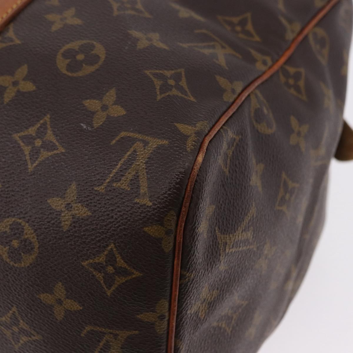 LOUIS VUITTON Monogram Sac Souple 35 Boston Bag M41626 LV Auth BA14674