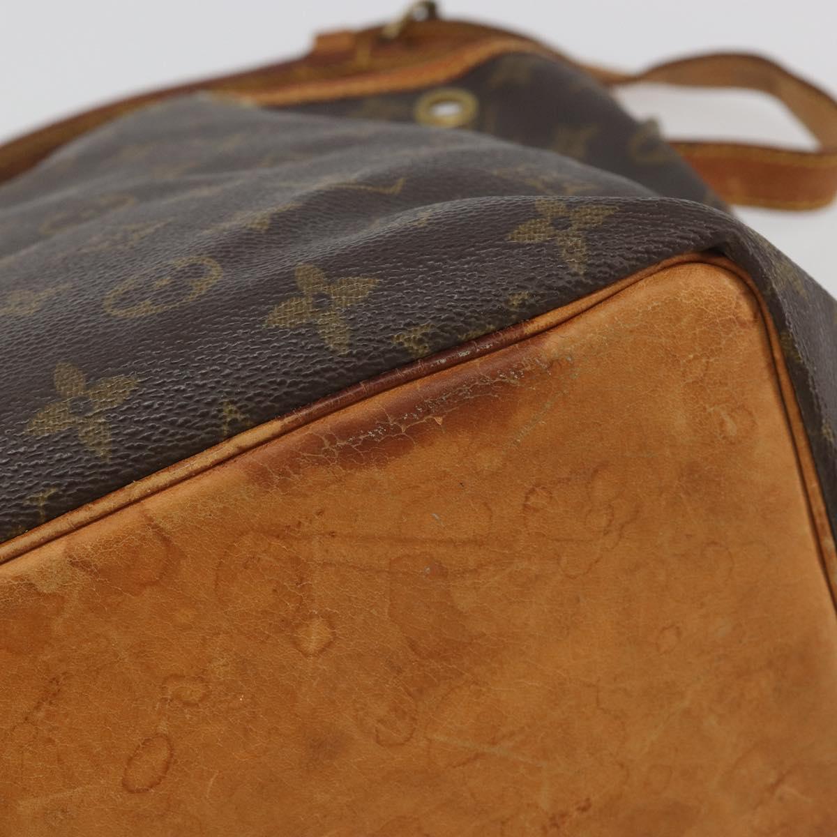 LOUIS VUITTON Monogram Petit Noe Shoulder Bag M42226 LV Auth BA14677