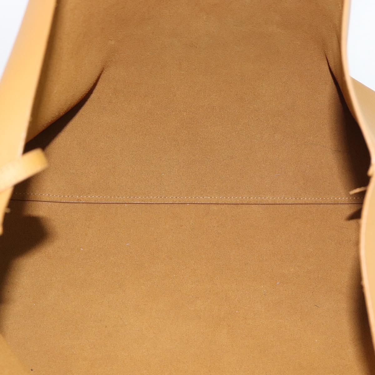 SAINT LAURENT Tote Bag Leather Brown 600281 Auth BA14682A