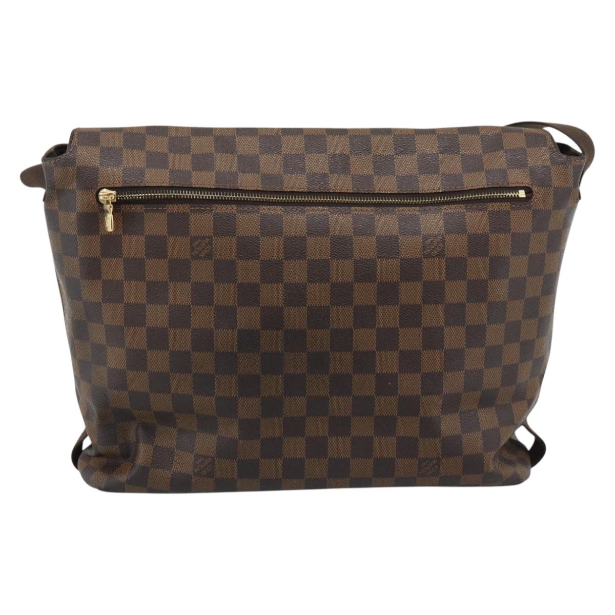 LOUIS VUITTON Damier Ebene Brooklyn GM Shoulder Bag N51212 LV Auth BA14690A