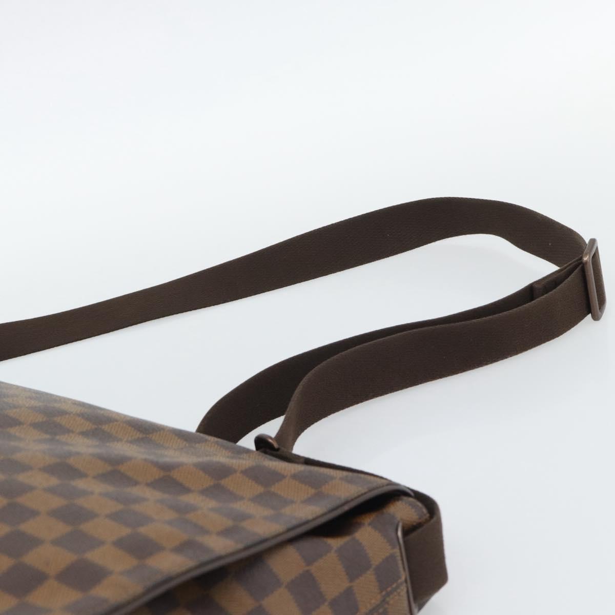 LOUIS VUITTON Damier Ebene Brooklyn GM Shoulder Bag N51212 LV Auth BA14690A