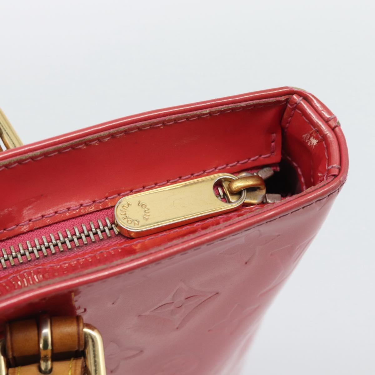 LOUIS VUITTON Monogram Vernis Brentwood Tote Bag Fran Boise M9151F Auth BA14695
