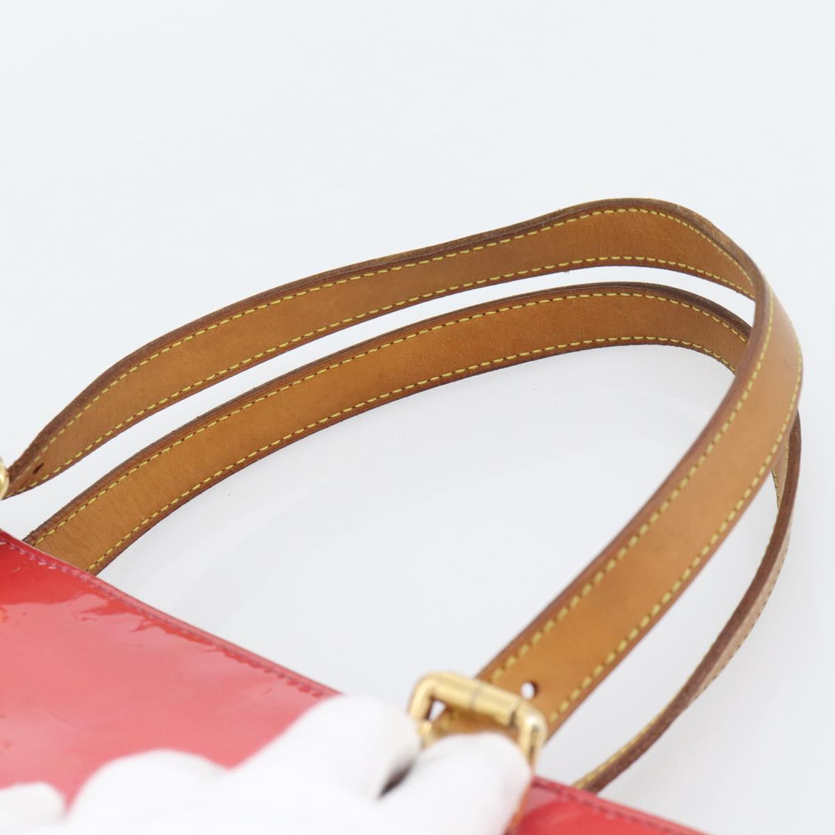 LOUIS VUITTON Monogram Vernis Brentwood Tote Bag Fran Boise M9151F Auth BA14695