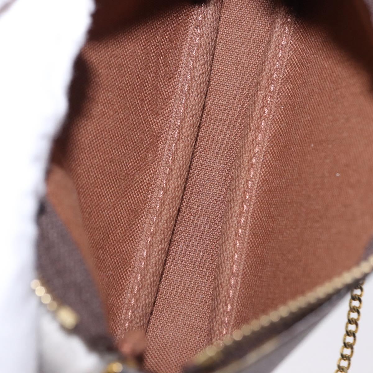 LOUIS VUITTON Monogram Mini Pochette Accessoires Pouch M58009 LV Auth BA14705V