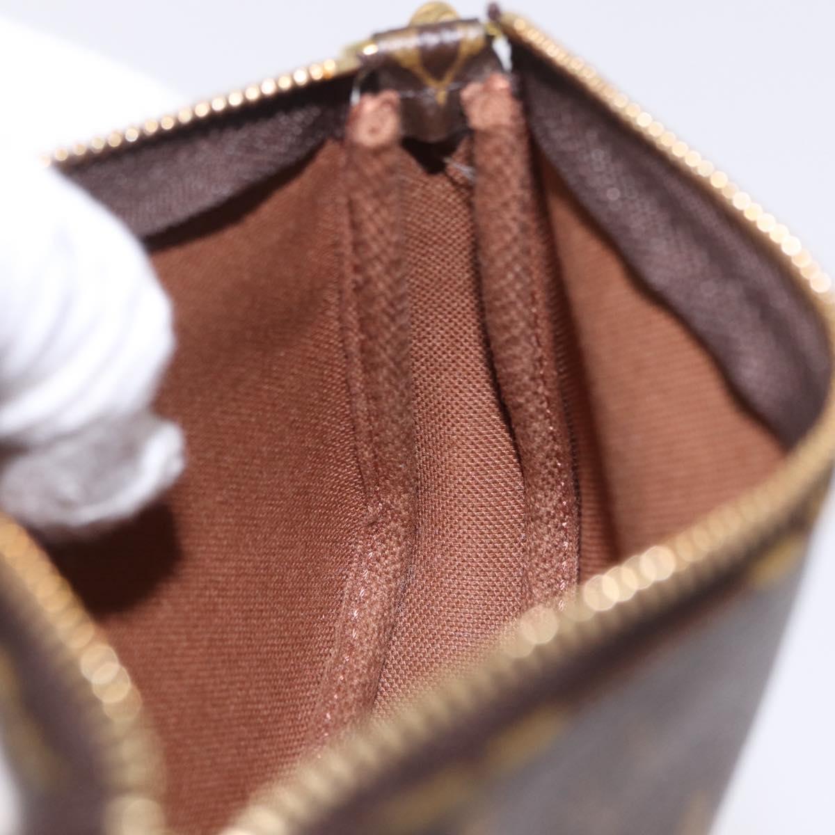 LOUIS VUITTON Monogram Mini Pochette Accessoires Pouch M58009 LV Auth BA14705V