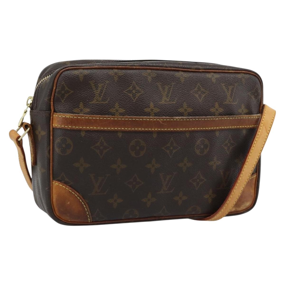 LOUIS VUITTON Monogram Trocadero 27 Shoulder Bag M51274 LV Auth BA14712