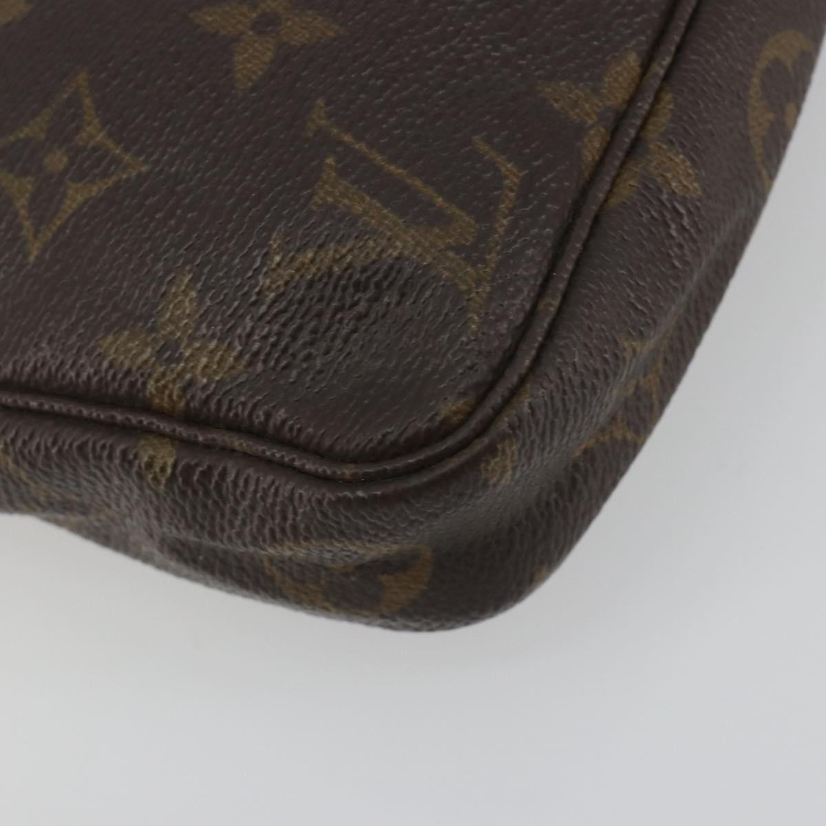 LOUIS VUITTON Monogram Pochette Accessoires Pouch M51980 LV Auth BA14713
