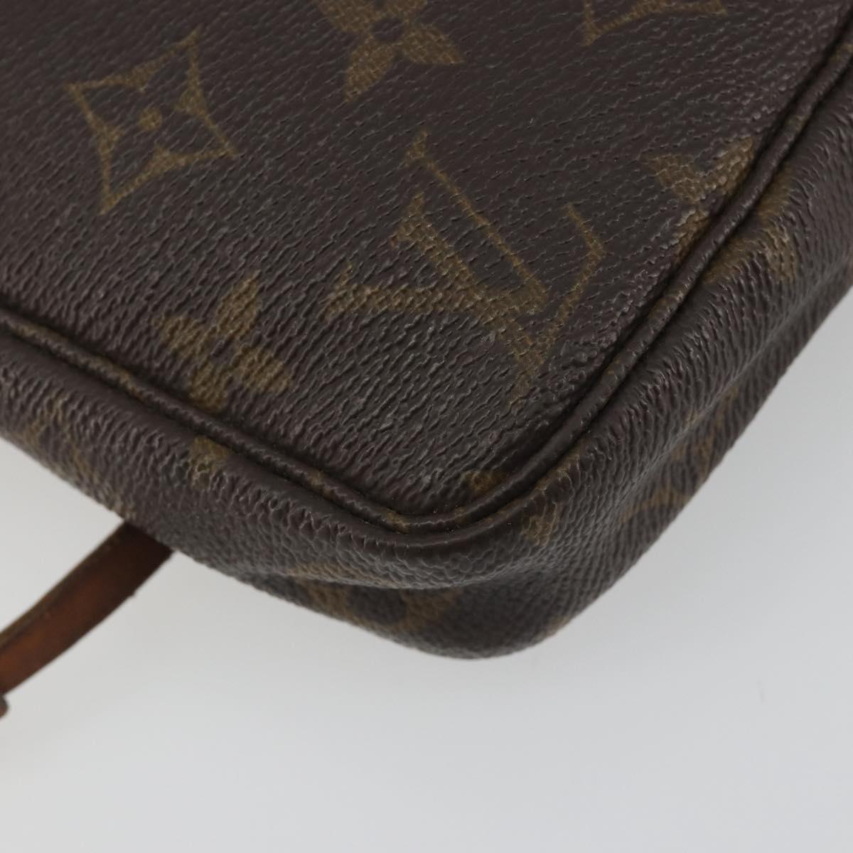 LOUIS VUITTON Monogram Pochette Accessoires Pouch M51980 LV Auth BA14713