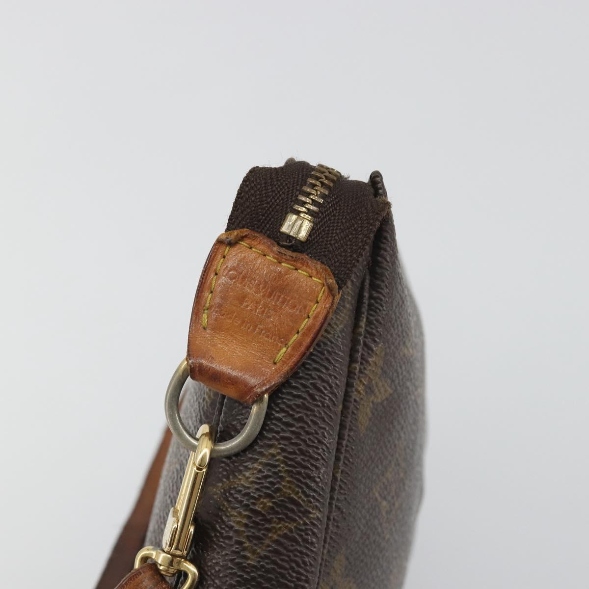 LOUIS VUITTON Monogram Pochette Accessoires Pouch M51980 LV Auth BA14713