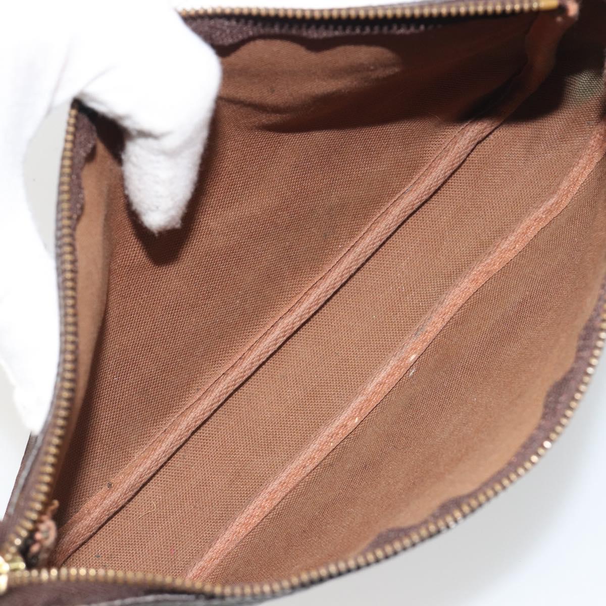 LOUIS VUITTON Monogram Pochette Accessoires Pouch M51980 LV Auth BA14713
