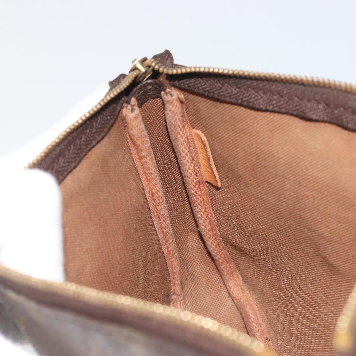 LOUIS VUITTON Monogram Pochette Accessoires Pouch M51980 LV Auth BA14713
