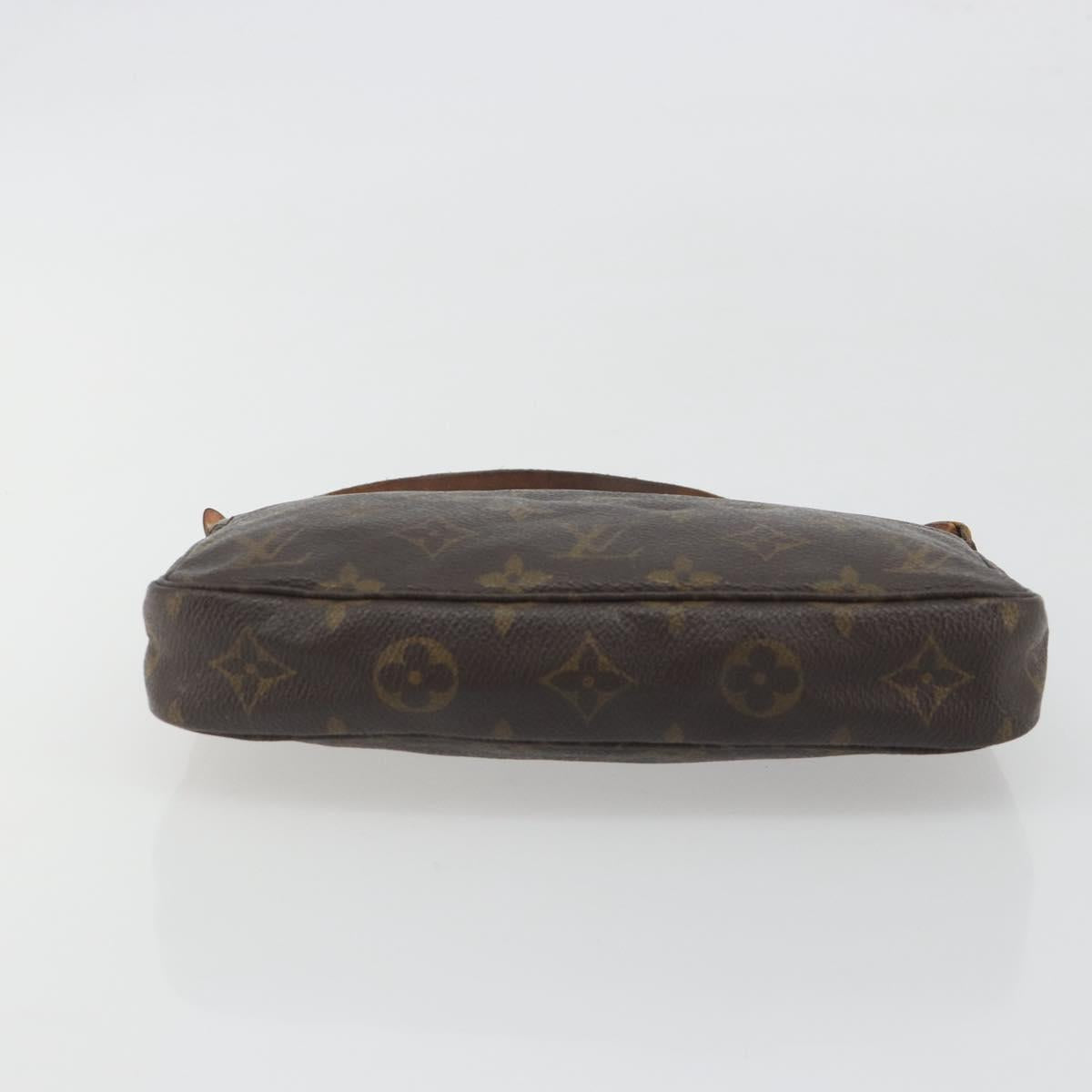 LOUIS VUITTON Monogram Pochette Accessoires Pouch M51980 LV Auth BA14713