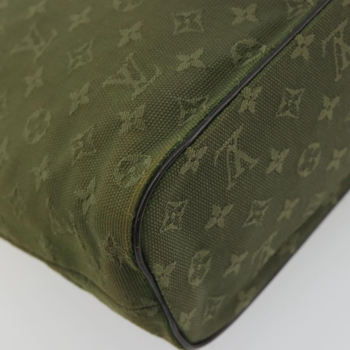LOUIS VUITTON Monogram Mini Lucille PM Hand Bag TST Khaki M92682 LV Auth BA14724