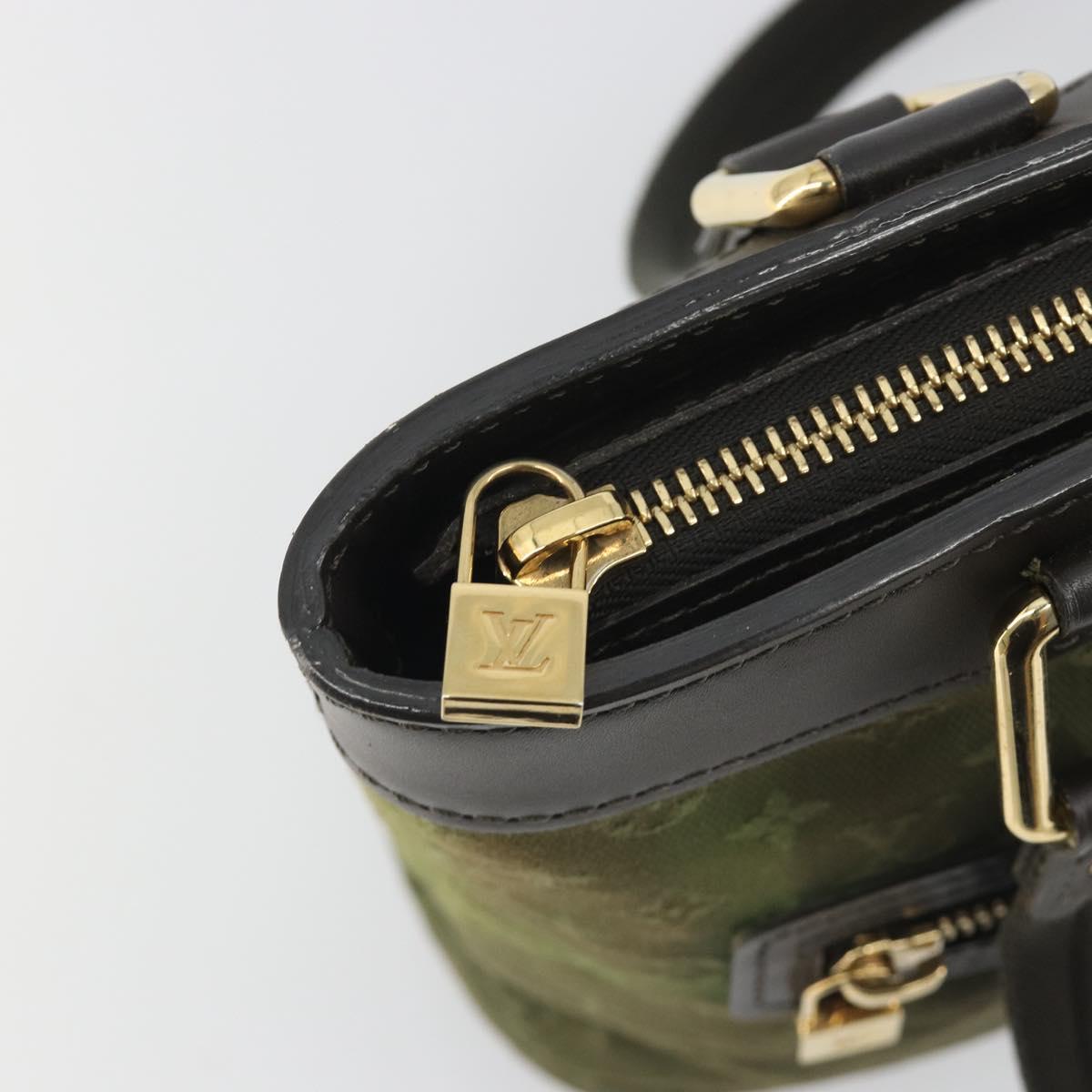 LOUIS VUITTON Monogram Mini Lucille PM Hand Bag TST Khaki M92682 LV Auth BA14724