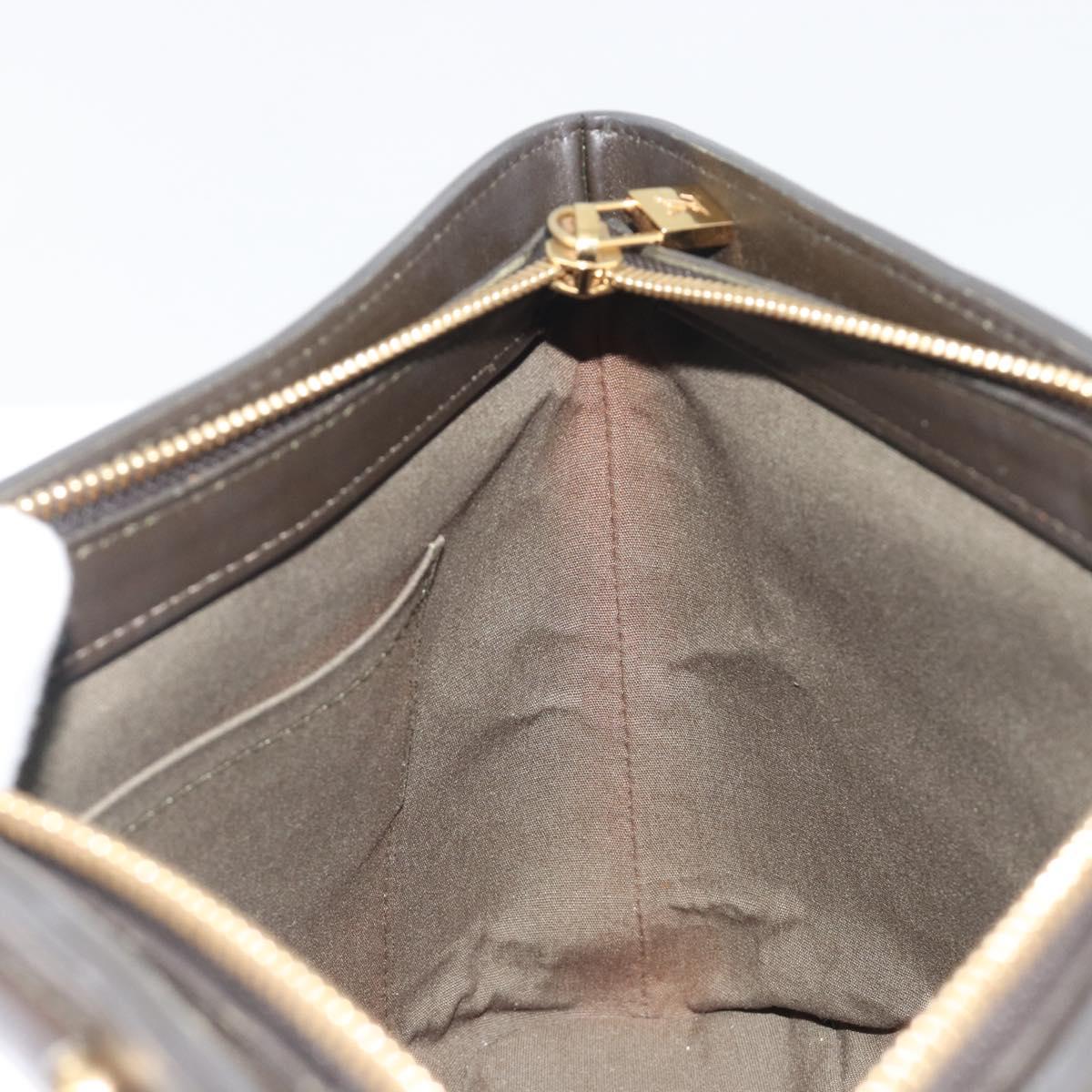 LOUIS VUITTON Monogram Mini Lucille PM Hand Bag TST Khaki M92682 LV Auth BA14724