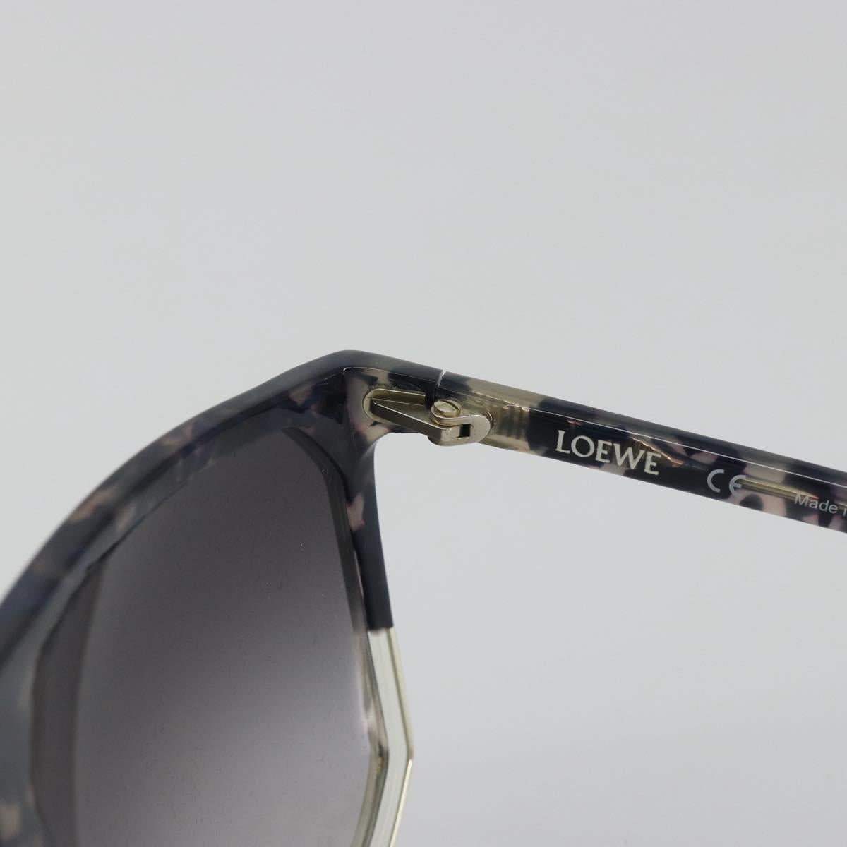 LOEWE Sunglasses Plastic Blue Clear Auth BA14747M