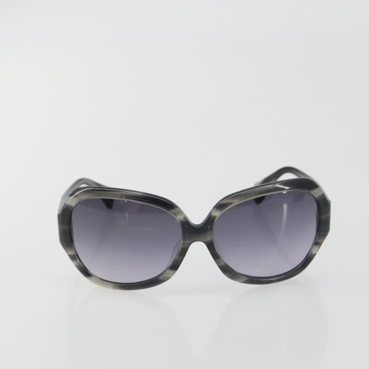 Miu Miu Sunglasses Plastic Black Silver Auth BA14751