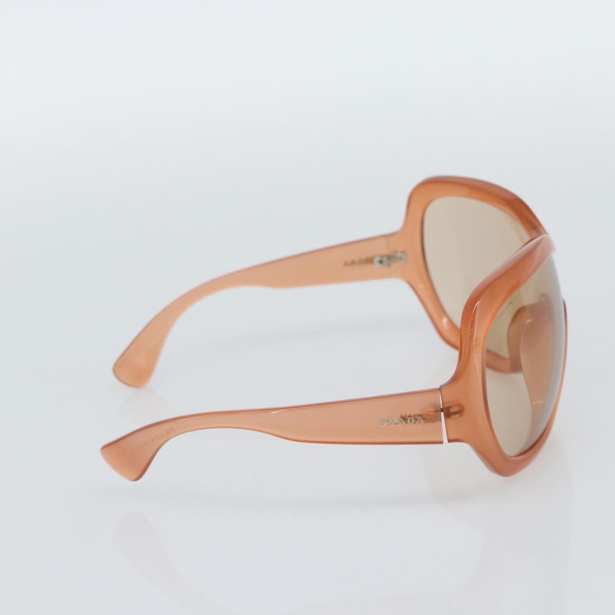 PRADA Sunglasses Plastic Brown Auth BA14753