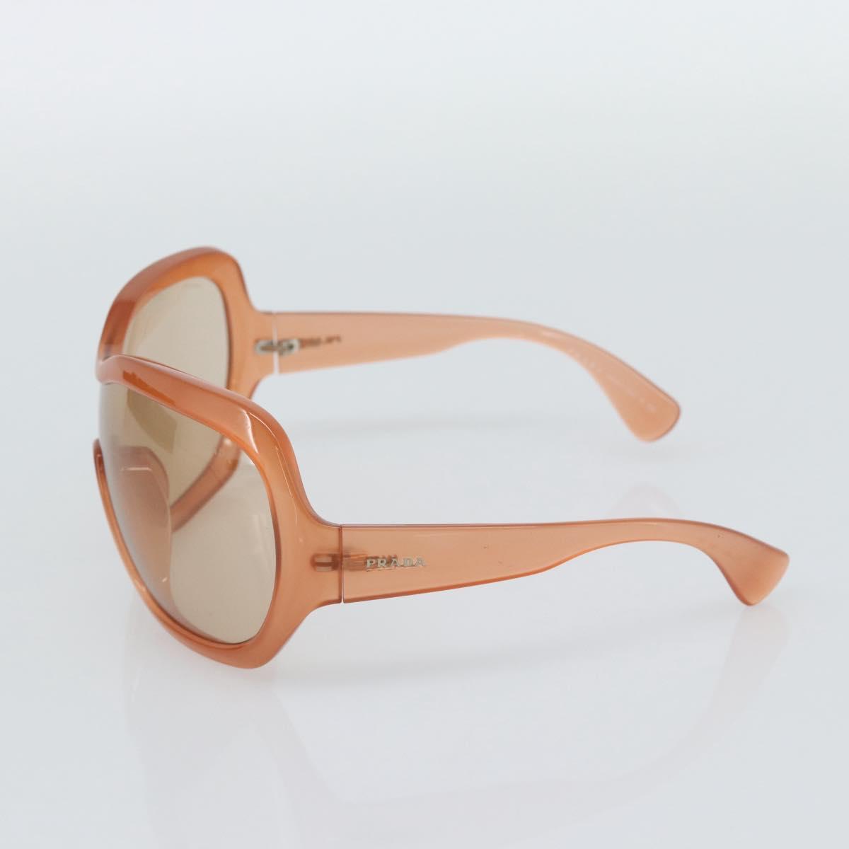 PRADA Sunglasses Plastic Brown Auth BA14753