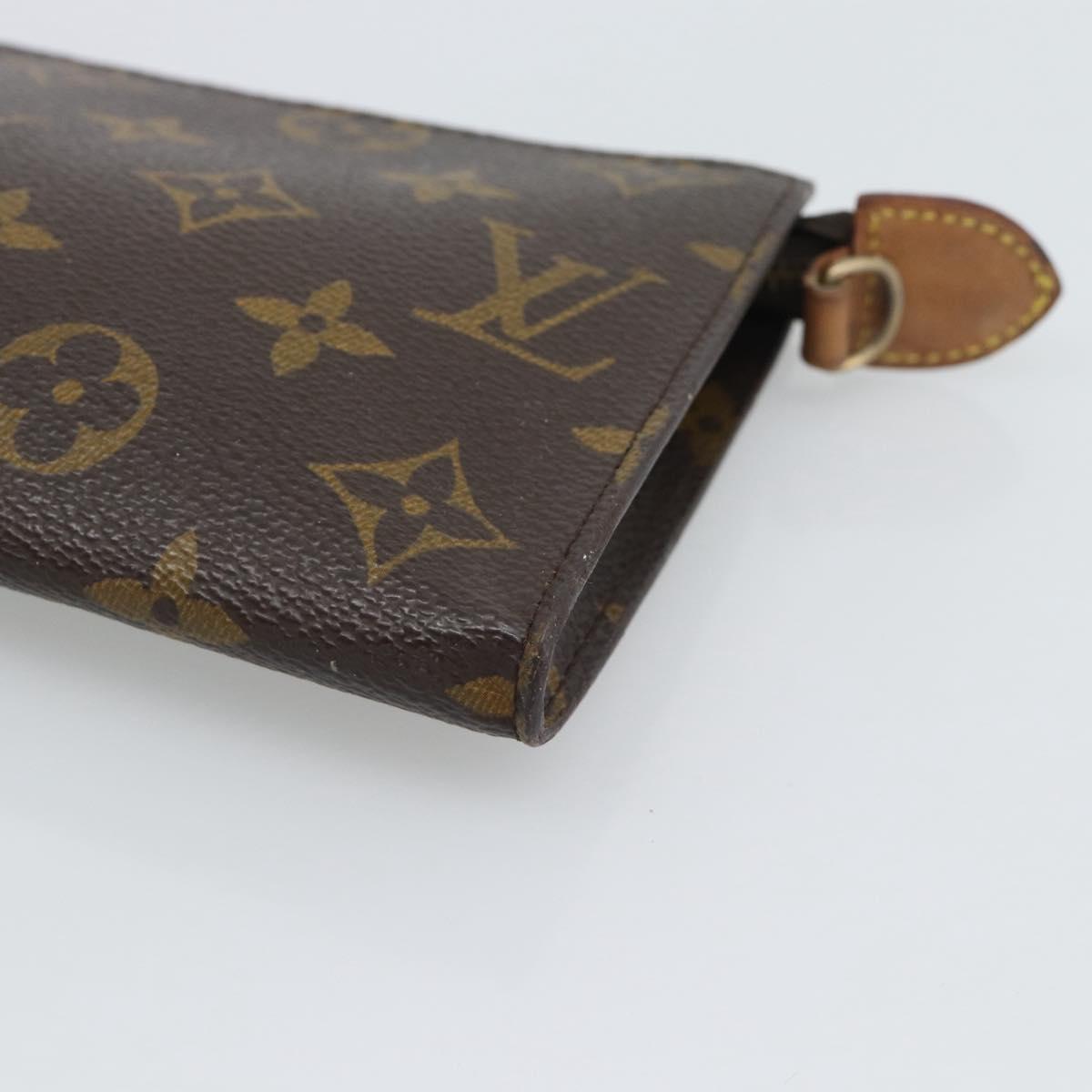 LOUIS VUITTON Monogram Bucket GM Pouch Accessory Pouch LV Auth BA14756