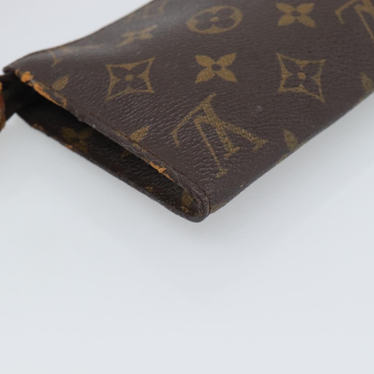 LOUIS VUITTON Monogram Bucket GM Pouch Accessory Pouch LV Auth BA14757