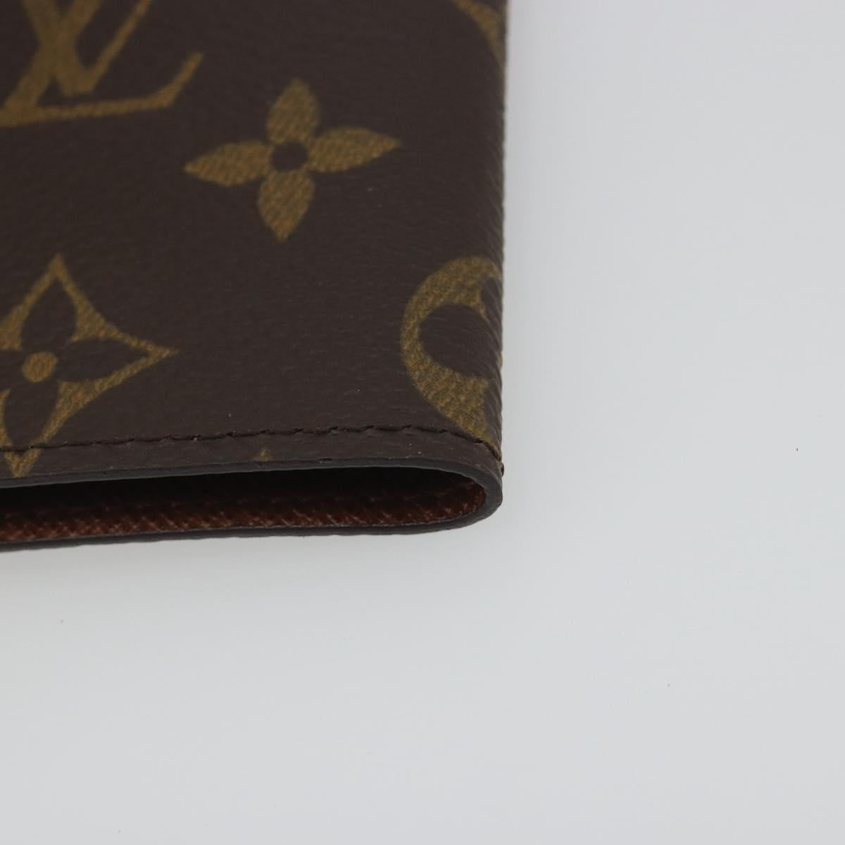 LOUIS VUITTON Monogram Porto Cartes Crdit Pression Card Case M60937 Auth BA14759